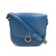 VINTAGE SAC EN BANDOULIERE LOUIS VUITTON CUIR EPI BLEU 