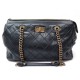 NEUF SAC A MAIN CHANEL CAMERA MADEMOISELLE 35CM EN CUIR NOIR MATELASSE BAG 3500€