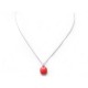 NEUF COLLIER POMELLATO CAPRI 40CM EN CORAIL & OR BLANC DIAMANT NECKLACE 3100€