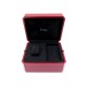 BOITE POUR MONTRE CARTIER ROADSTER COWA 0010 EN CUIR ROUGE LEATHER WATCH BOX