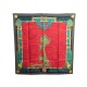 NEUF FOULARD MUST DE CARTIER MOTIF DRAGON EN SOIE ROUGE RED SILK SCARF 340€