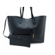 NEUF SAC A MAIN SAINT LAURENT CABAS SHOPPING 394195 EN CUIR NOIR TOTE BAG 795€