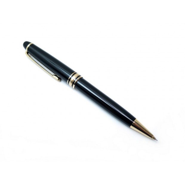 STYLO PORTE MINE MONTBLANC MEISTERSTUCK CLASSIQUE RESINE NOIR CRITERIUM 