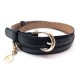 CEINTURE GUCCI 170871 CHAINE BRELOQUE T 90 EN CUIR NOIR BLACK BELT 250€