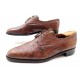 CHAUSSURES CHEANEY BY CHURCH'S LONGLEAT DERBY 9 43 CUIR D'AUTRUCHE EMBAUCHOIRS