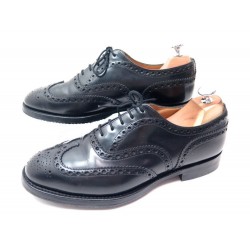 CHAUSSURES CHURCH'S BURWOOD RICHELIEU 8.5F 42.5 RICHELIEU CUIR NOIR SHOES 620€