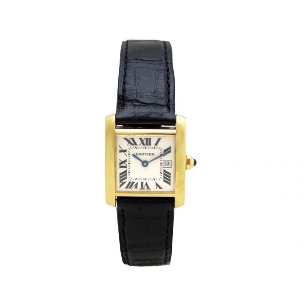 cartier tank francaise or jaune prix