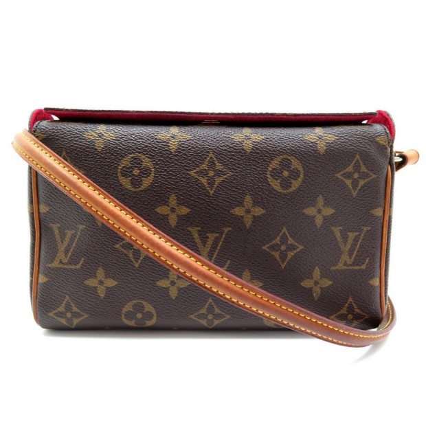 LOUIS VUITTON Recital Monogram Canvas Shoulder Handbag-US