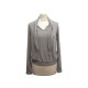 PULL LOUIS VUITTON DECORATION CHARMS LOVE T 38 M EN LAINE GRISE HAUT TOP 500€