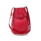 SAC A MAIN LOUIS VUITTON SEAU D'EPAULE EN CUIR EPI ROUGE CROSSBODY BAG RED 1500€