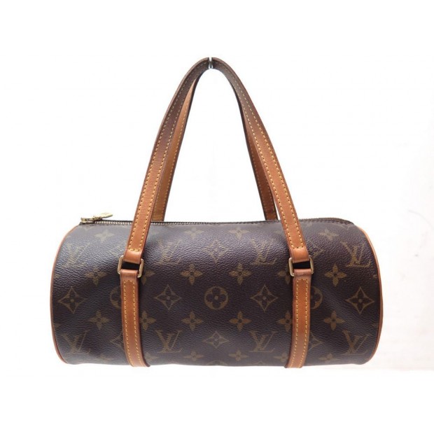 SAC A MAIN LOUIS VUITTON PAPILLON 30 TOILE MONOGRAM MARRON HAND BAG PURSE 895€