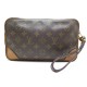 VINTAGE SAC A MAIN LOUIS VUITTON MARLY DRAGONNE POCHETTE MONOGRAM HAND BAG 500