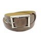 NEUF CEINTURE BERLUTI CLASSIC T 105 EN CUIR MARRON CACAO BROWN BELT 450€