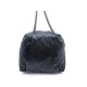 NEUF SAC A MAIN CHANEL CABAS LOGO CC 36 CM CABAS EN CUIR NOIR BAG PURSE 3200€