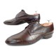 CHAUSSURES JOHN LOBB DERBY 7 41 EN CUIR GRAINE MARRON SHOES EMBAUCHOIRS 1370