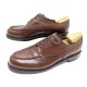 CHAUSSURES JM WESTON GOLF 641 8.5B 42 CUIR MARRON + EMBAUCHOIRS SHOES 795€