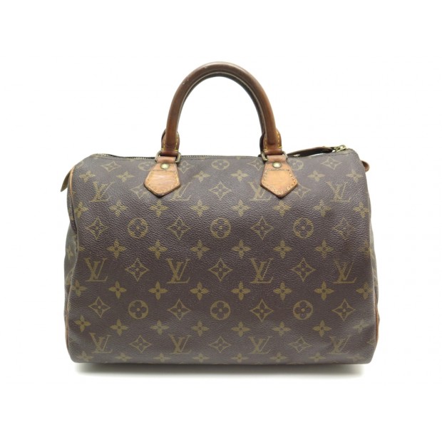 VINTAGE SAC A MAIN LOUIS VUITTON SPEEDY 30 M41108 TOILE MONOGRAM HAND BAG 800€