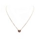 COLLIER CARTIER PENDENTIF COEUR AVEC DIAMANT 