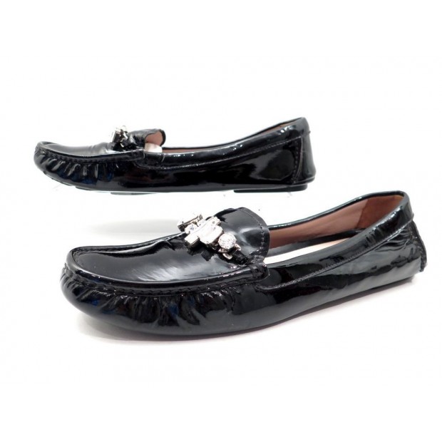  MOCASSIN MIU MIU CUIR VERNI 40 