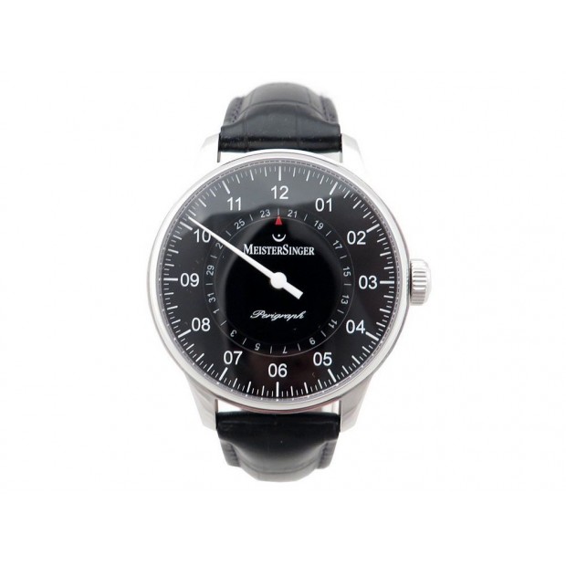 NEUF MONTRE MEISTERSINGER PERIGRAPH BM1007 AUTOMATIQUE 38 MM ACIER WATCH 1590€