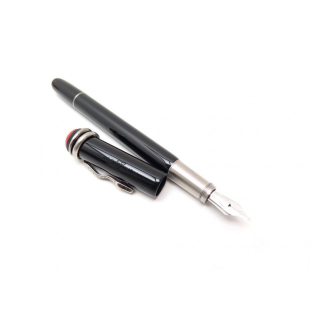 NEUF STYLO A PLUME MONTBLANC 114722 HERITAGE COLLECTION ROUGE & NOIR PEN 635€