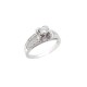 BAGUE MAUBOUSSIN CHANCE OF LOVE N2 OR BLANC DIAMANTS T55 BIJOU RING JEWEL 1495€