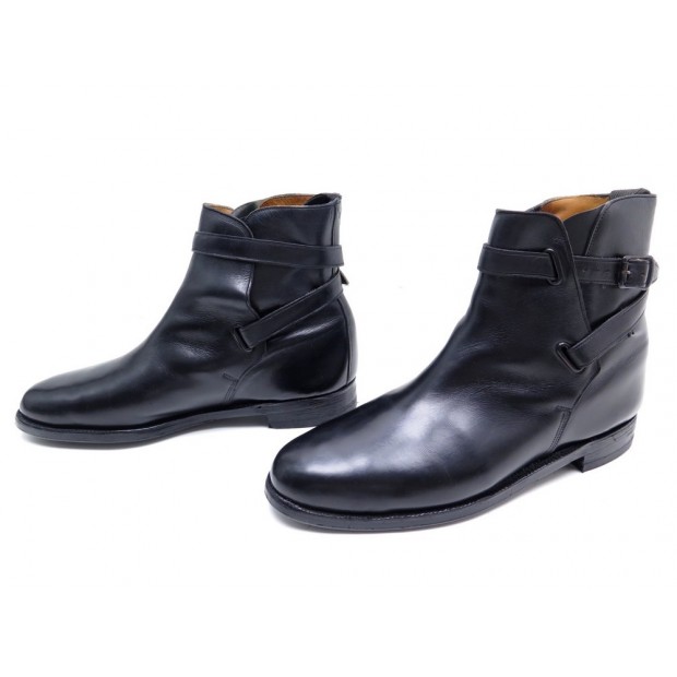 chaussures bottines bowen jodhpur 7.5 41.5 en cuir