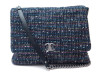 sac a main chanel a rabat fermoir boy tweed