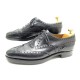 CHAUSSURES CHURCH'S BURWOOD RICHELIEU 9F 43 EN CUIR NOIR EMBAUCHOIRS SHOES 620€