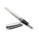 NEUF STYLO PLUME ST DUPONT D-LINK A CARTOUCHES METAL ARGENTE FOUNTAIN PEN 350€
