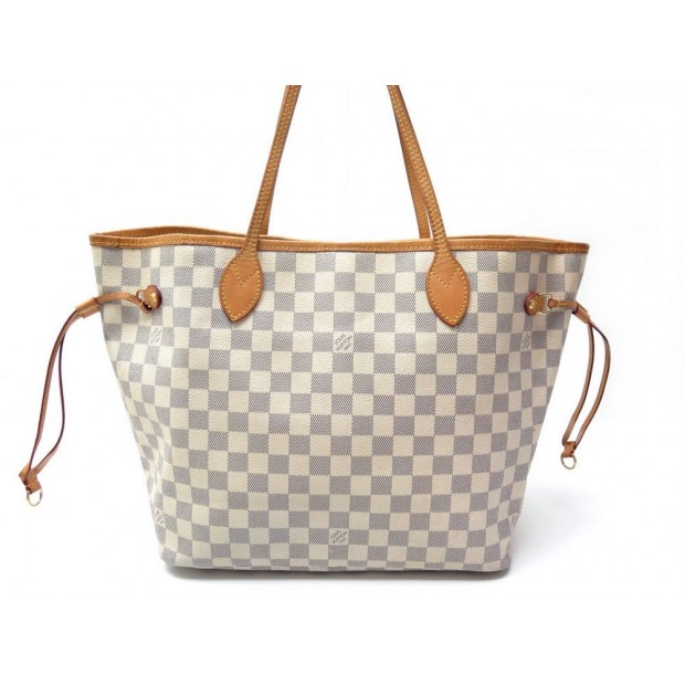 Sac Nervefull MM en toile damier azur - Louis Vuitton