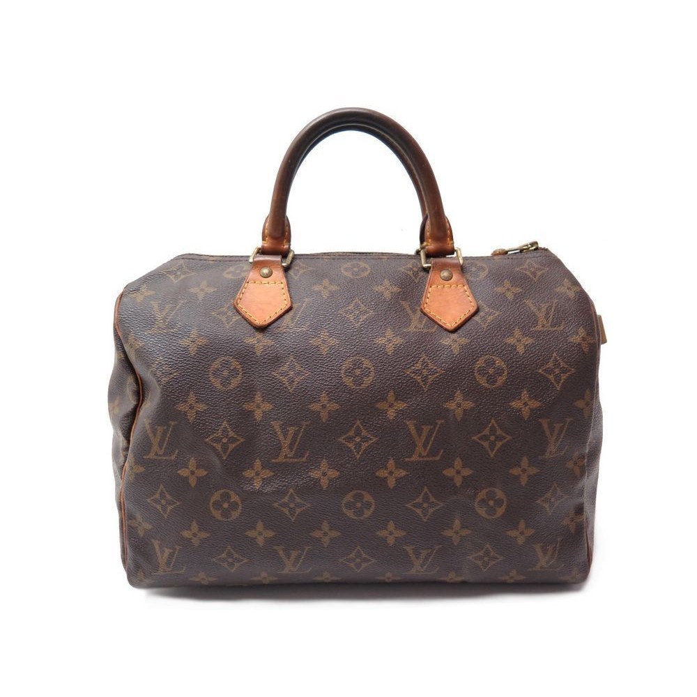 Sac speedy 30 LOUIS VUITTON toile monogram - VALOIS VINTAGE PARIS