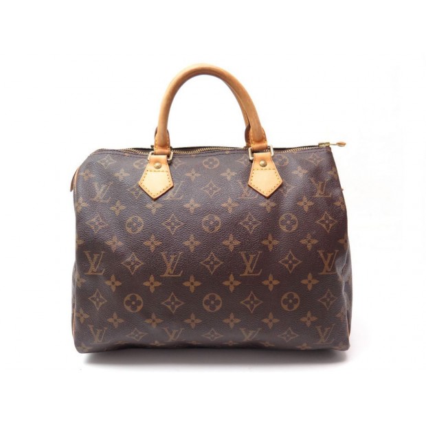 sac a main louis vuitton speedy 30 monogram lv toile