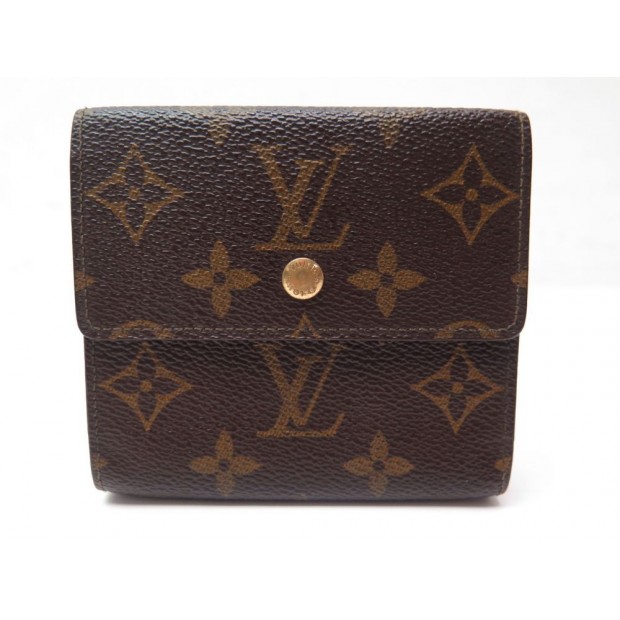 PORTEFEUILLE LOUIS VUITTON ELISE PORTE MONNAIE MONOGRAM LV BILLFOLD WALLET 430€