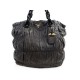  SAC A MAIN PRADA BR4073 NAPPA GAUFRE EN CUIR MARRON BROWN HAND BAG PURSE 1900