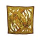 FOULARD HERMES RYTHMES CARRE EN SOIE MARRON C. LATHAM BROWN SILK SCARF 360€