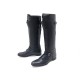 NEUF CHAUSSURES HERMES TRIOMPHE BOTTES A BOUCLES 38.5 CUIR LEATHER BOOTS 1550€