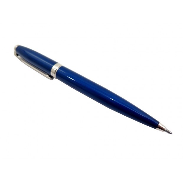  189407 NEUF STYLO BILLE ST DUPONT OLYMPIO FIDELIO RESINE BLEU BLUE BALLPOINT PEN 280