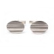 BOUTONS DE MANCHETTES TIFFANY & CO OVALES EN ARGENT MASSIF 925 CUFFLINKS 300€