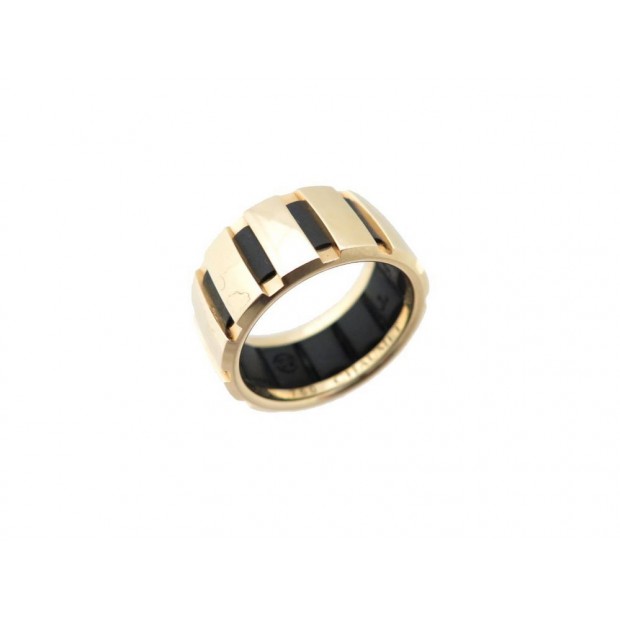 BAGUE CHAUMET CLASS ONE GM T 53 EN OR JAUNE 18K 8.9 GR BIJOU GOLD RING 2150€