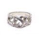 BAGUE TIFFANY & CO PALOMA PICASSO ANNEAU LOVING HEART EN ARGENT RING 250 