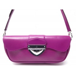 SAC A MAIN LOUIS VUITTON MONTAIGNE PM EN CUIR EPI VIOLET POCHETTE CLUTCH 955€