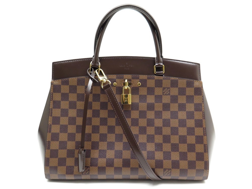 sac a main louis vuitton rivoli en toile damier