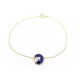 NEUF BRACELET CARTIER AMULETTE XS B6046317 DIAMANT LAPIS LAZULI & OR JAUNE 2250€