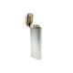 BRIQUET CARTIER OVALE GRAIN D'ORGE ARGENTE BAGUE EN LAQUE BORDEAUX LIGHTER 1120€