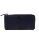 NEUF PORTEFEUILLE PRADA EN NYLON NOIR PORTE MONNAIE CARTES WALLET BILLFOLD 400€