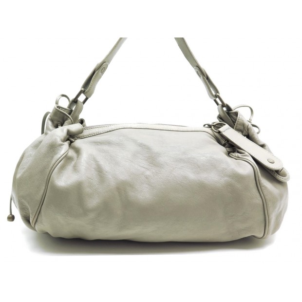 SAC A MAIN GERARD DAREL 48H EN CUIR BEIGE LEATHER PURSE HAND BAG 600€