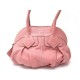 SAC A MAIN LANCEL GOUSSET EN CUIR ROSE PINK LEATHER HAND BAG PURSE 580€