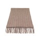 NEUF ECHARPE LORO PIANA POUR HOMME EN CACHEMIRE TAUPE SCARF BROWN 320€