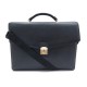 CARTABLE LE TANNEUR SAC EN CUIR NOIR BANDOULLIERE PORTE DOCUMENTS SERVIETTE 289€